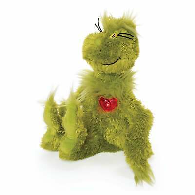 Manhattan Toy Dr. Seuss Grinch with Light-up Heart Plush Toy